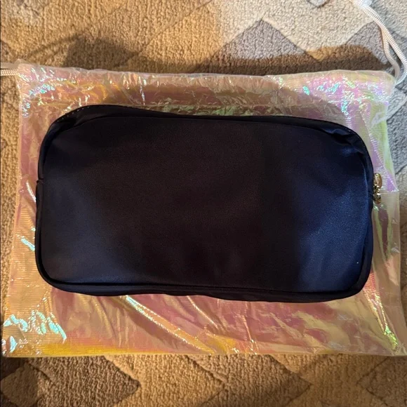 OOAK Stoney Clover Lane Taylor Swift Heart Hands Sapphire Small Pouch - Picture 4 of 5